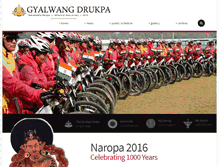 Tablet Screenshot of drukpa.org